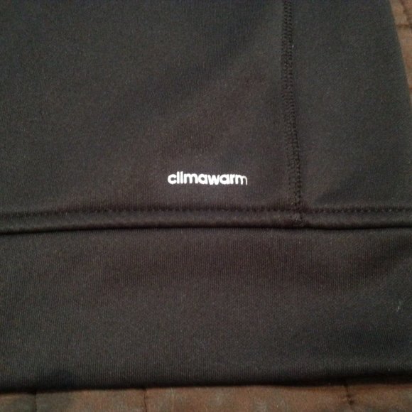 Adidas  Hoodie Sweater Sweatshirt Black(embroidered) Climawarm - Picture 6 of 9